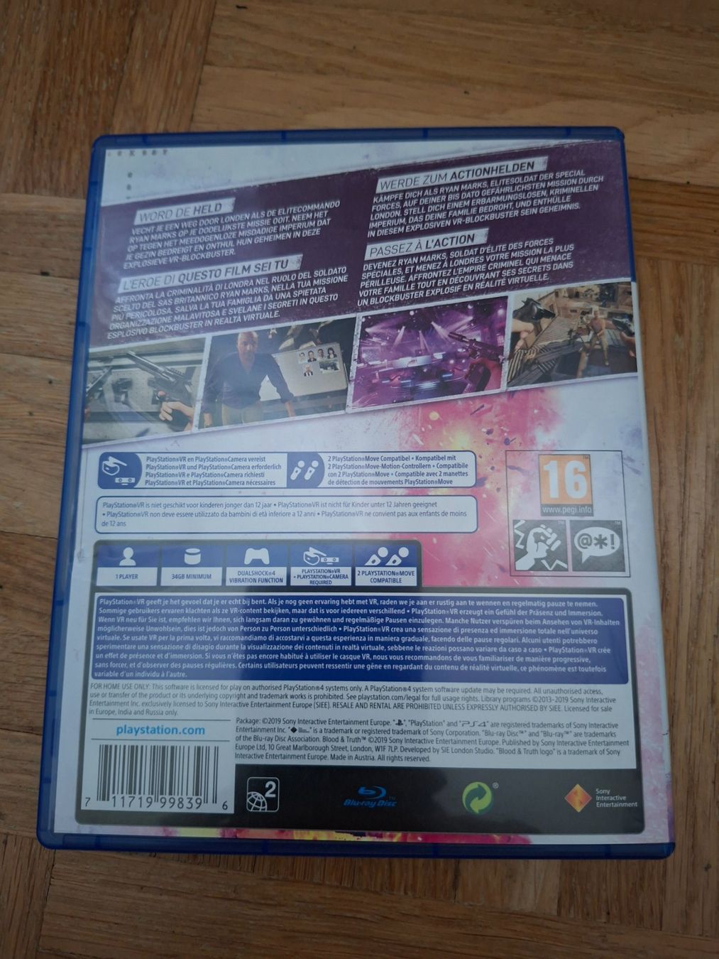Spiele: PS4 Blood and Truth – Gebraucht aus St. Gallen von brat01 2