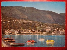 Locarno Lago Maggiore 1966 Pedalos