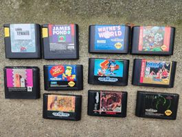 SEGA Genesis Bundle – 11 Spiele – TOP Titel dabei