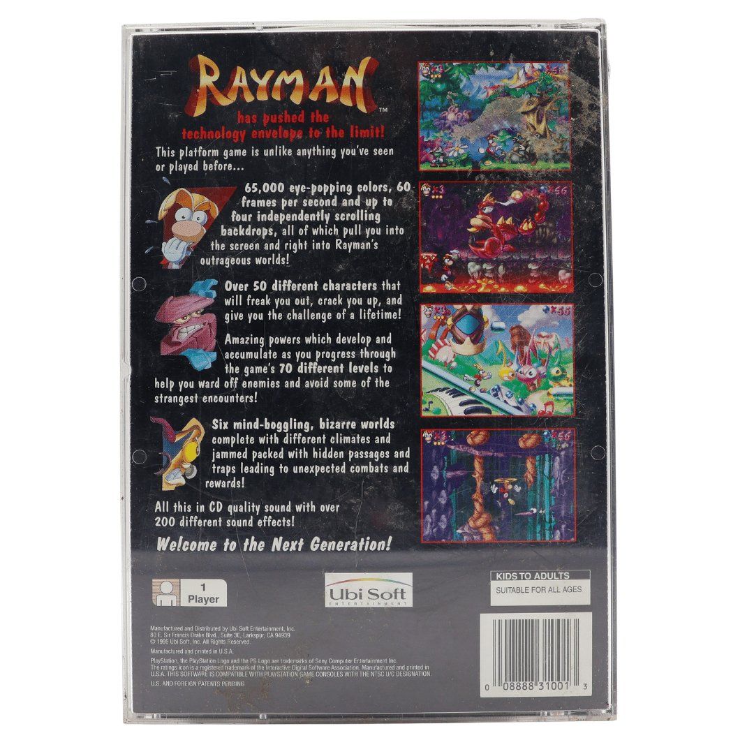 Giochi: Rayman [Long Box]  NTSC - PS1 – Usato da Paudex venduto da dindeboy 1