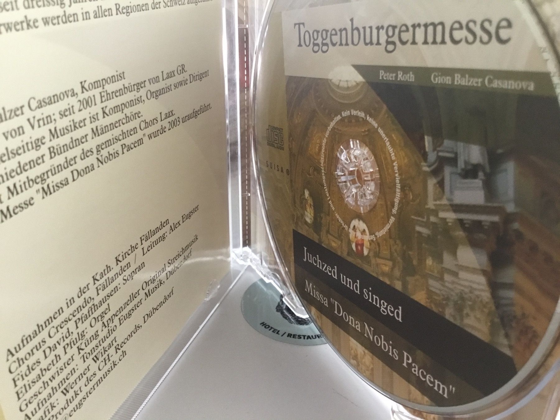 CD: Toggenburgermesse – Usato da Thierachern venduto da sweden08 2