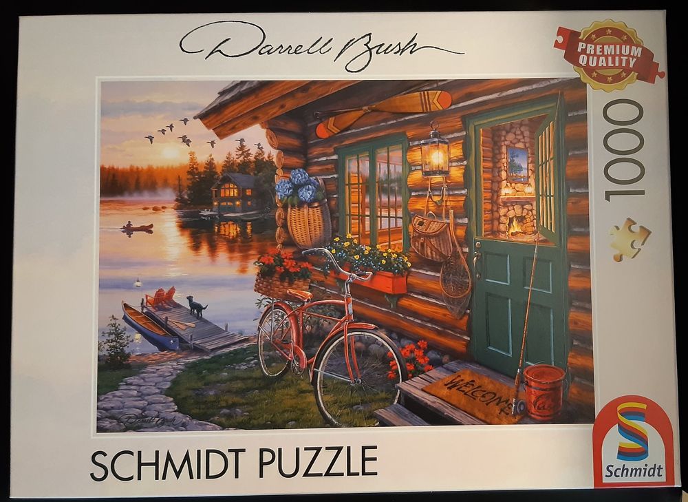 1000 Teile Puzzle Vintage Fahrrad Mit Blumen - 70x50cm Für Erwachsene