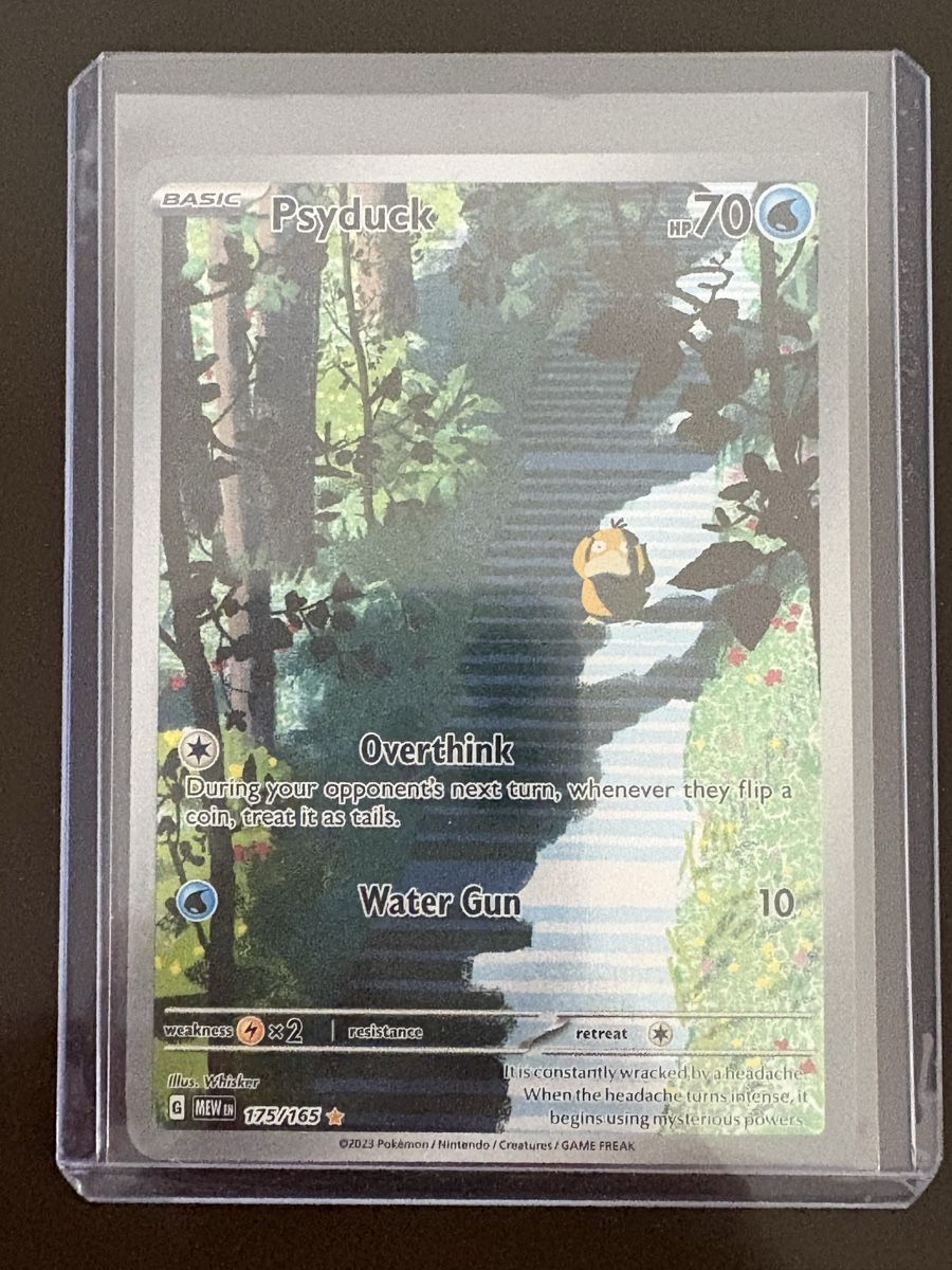 Pokémon Cartes à collectionner: Psyduck Illustration Rare, 151, Pokémon EN – Neuf (Voir description) à Basel par Michele4123