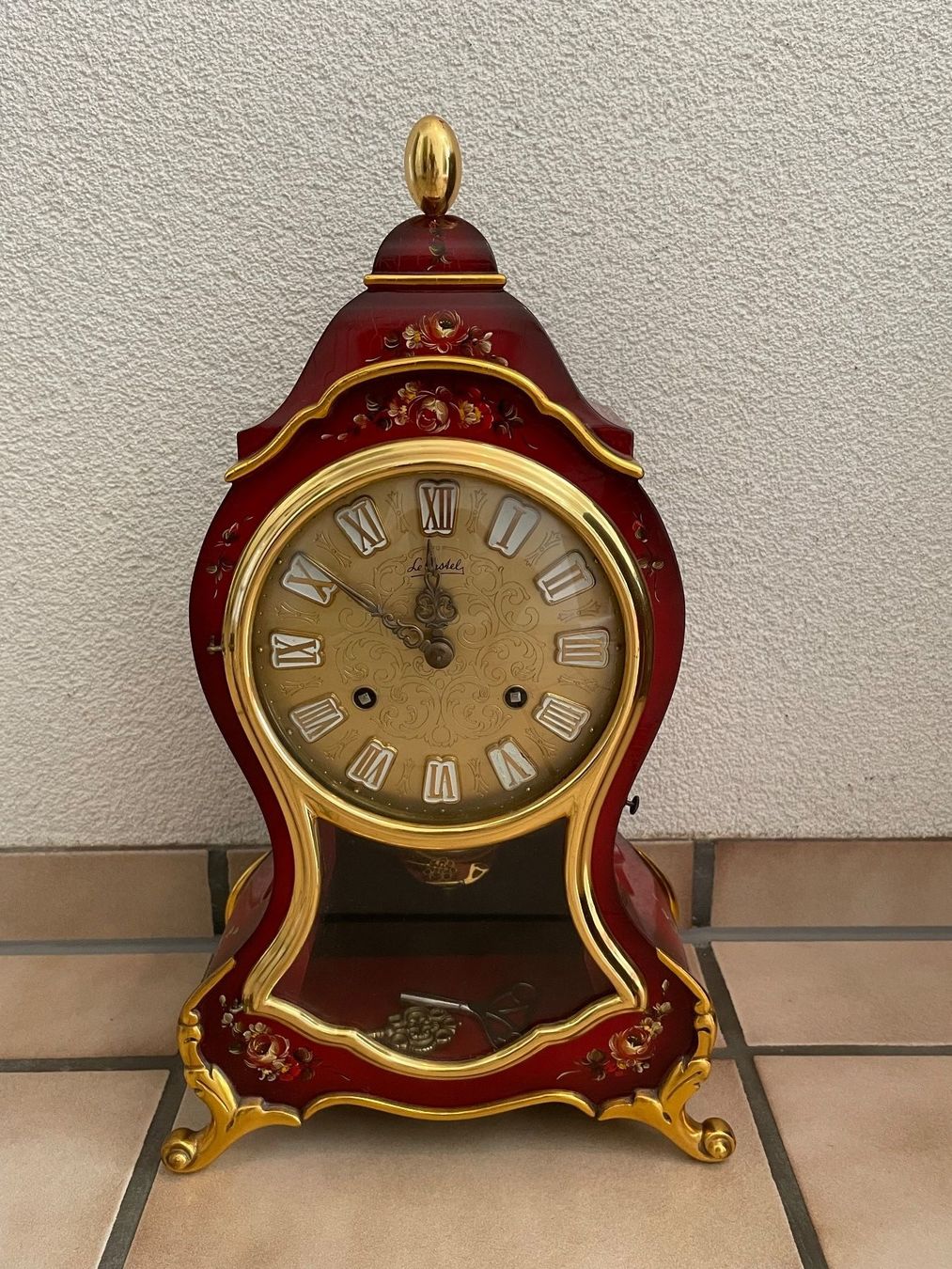 Stand- & Wanduhren: Pendule Le Castel aus den 70er Jahren – Gebraucht aus Zürich von plumita