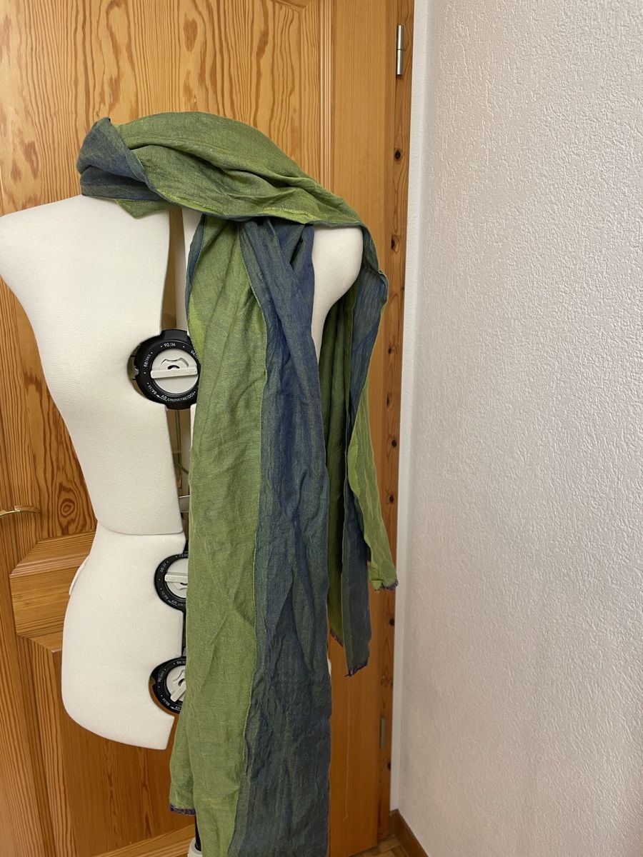 Foulard & Sciarpe: schimmernder Schal zweifarbig – Usato da Dittingen venduto da nje_9nlt