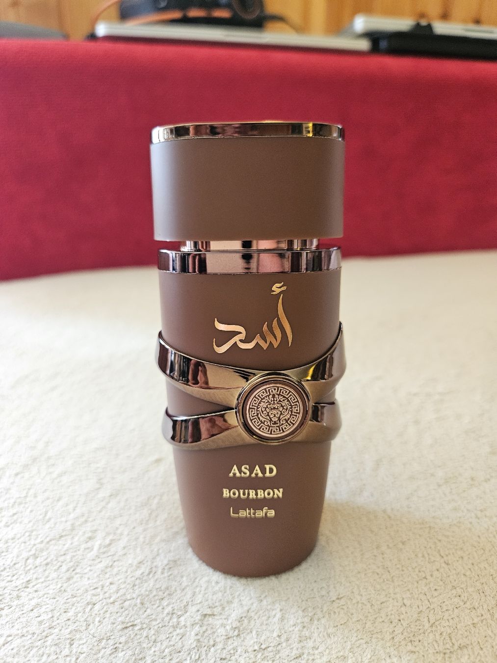 Lattafa Parfum & Eau de Toilette: Lattafa Asad Bourbon (5ML) Glass Decant – Neu (gemäss Beschreibung) aus Gryon von Mike_Decants