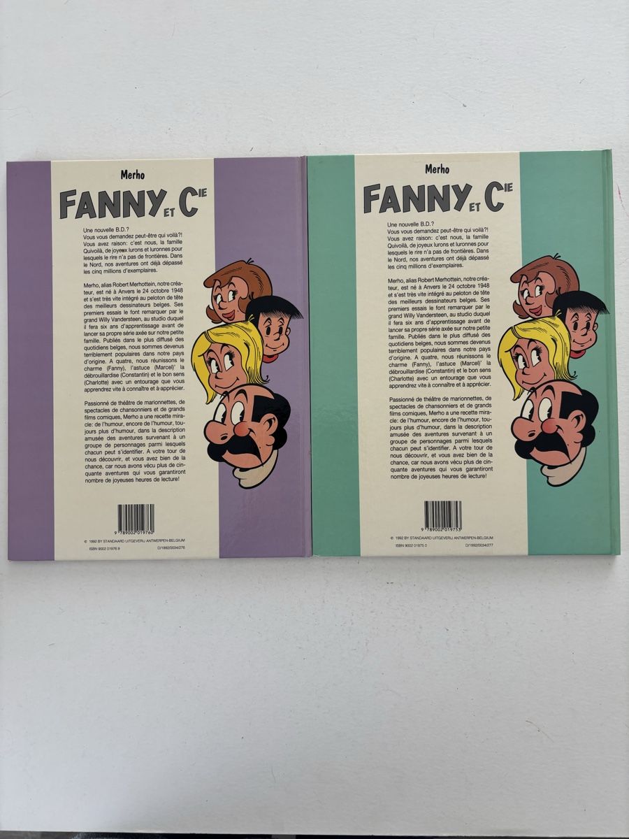 Fumetti: Lot de 2 BD "Fanny et Cie" Merho – Usato da Genève venduto da sho_67qj 1