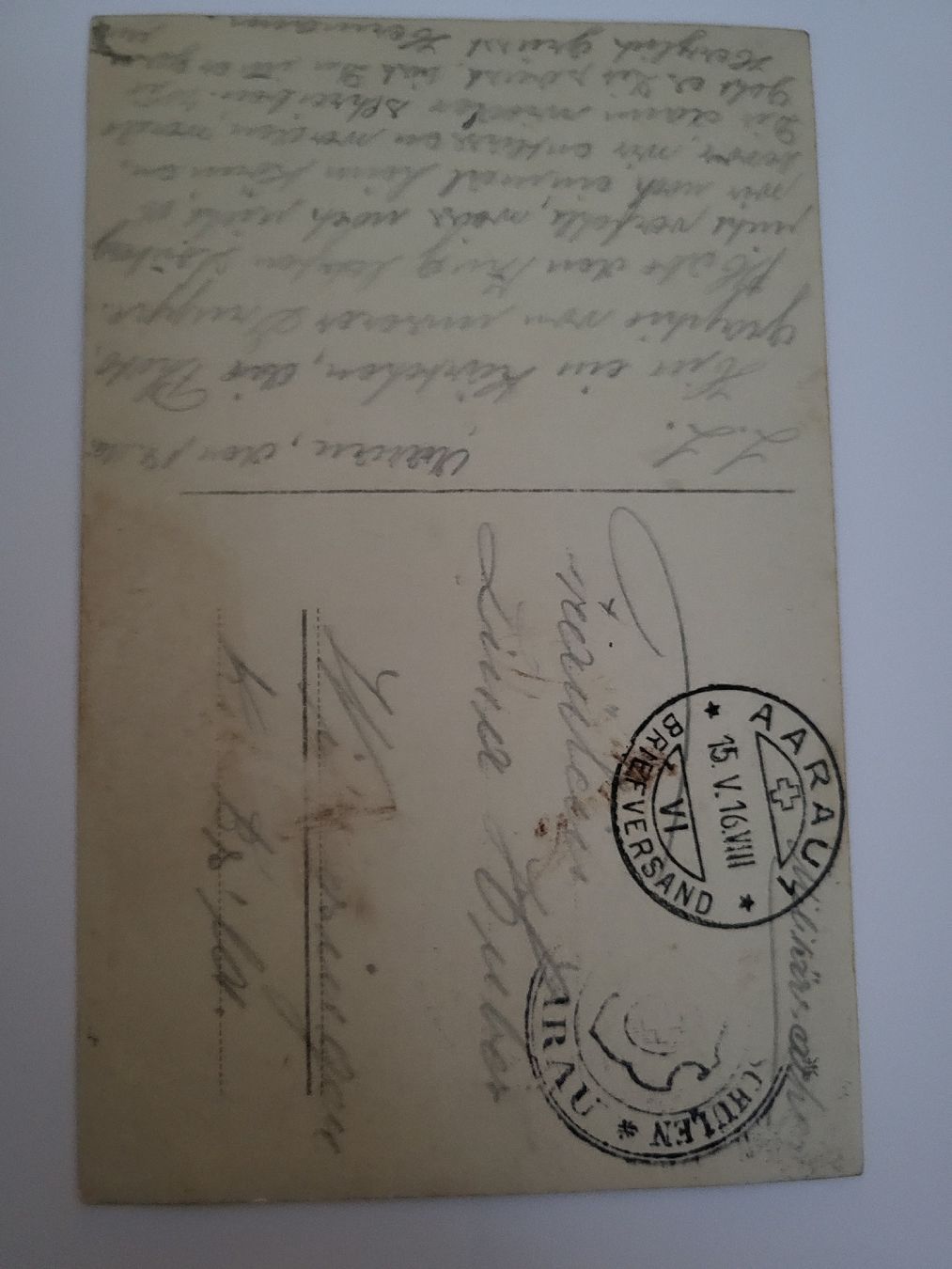 Cartoline postali: Ak Militär 1916 Schweiz R62 – Usato da nunningen venduto da mic_88k2 2