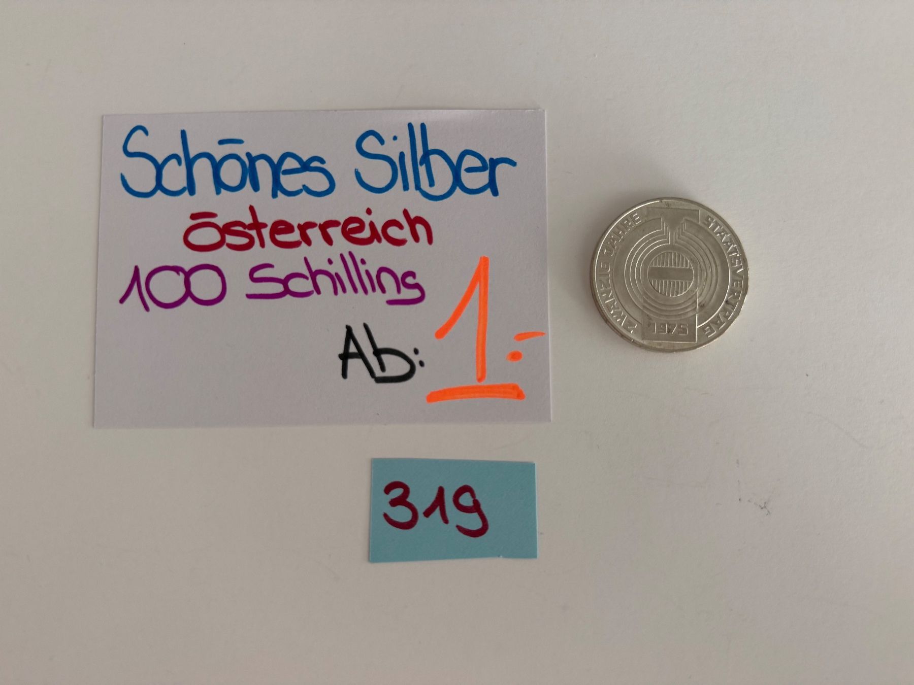 Tutti le monete: Schönes Silber /100 Schilling – Usato da Engi venduto da kasi09