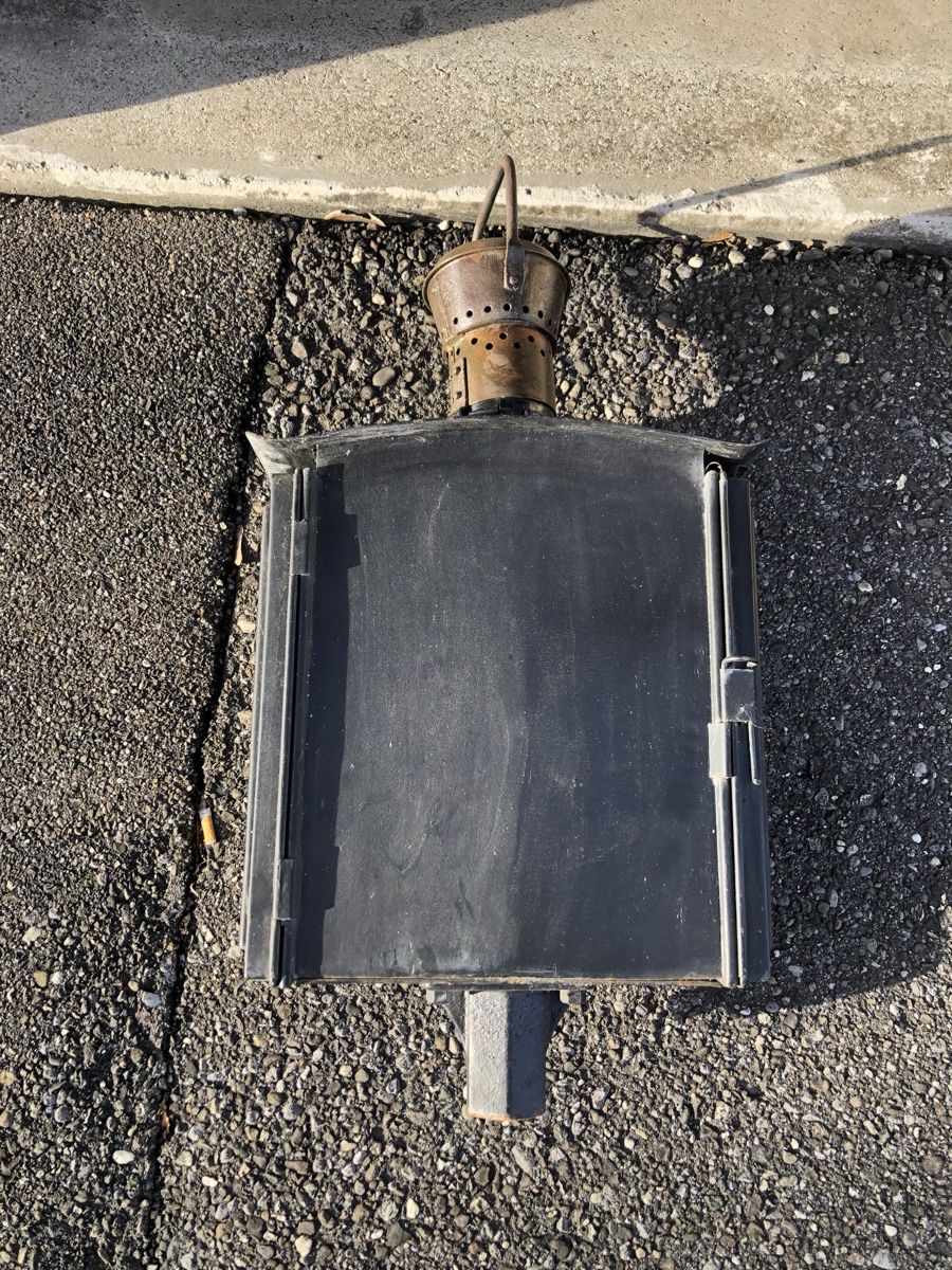 SBB/CFF/FFS Lampade: Antike SBB Laterne (elektrisch) – Usato da Lenzburg venduto da Alfred1341 4