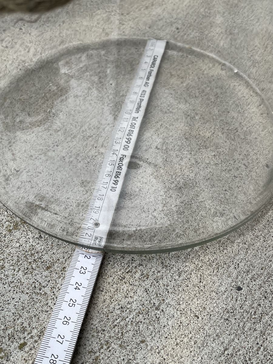 Tutte le decorazioni: Windlicht aus Glas mit Seilgriff  – Usato da Niederbüren venduto da Poschti_19 4