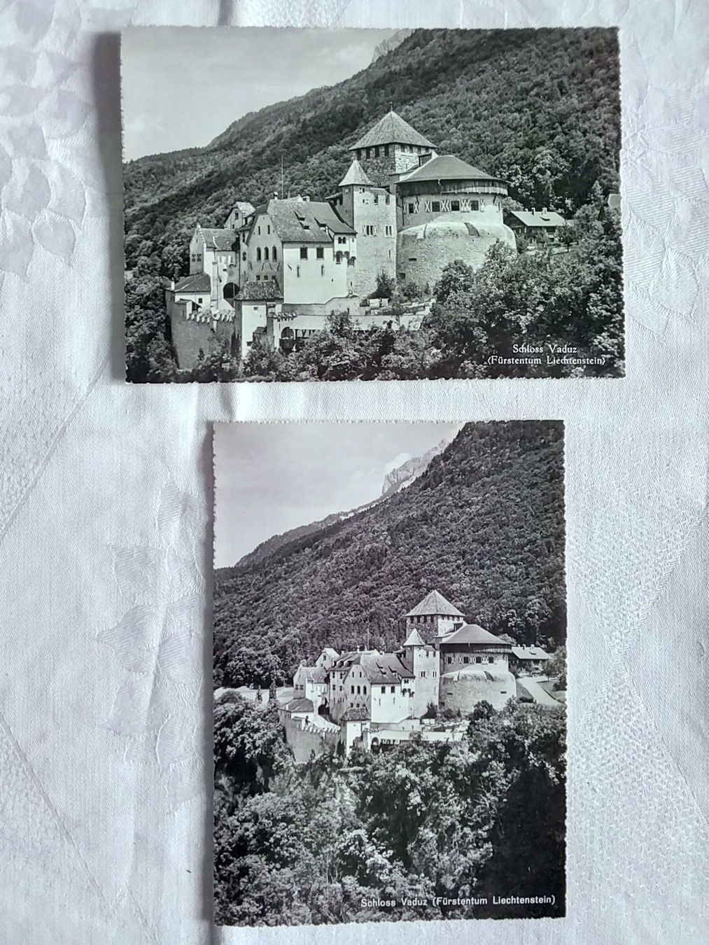 Cartoline postali: FL Vaduz Schloss 2 Stück – Usato da Appenzell venduto da lama19