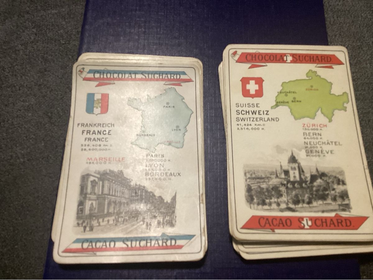 Giochi: CHOCOLAT SUCHARD SPIELKARTEN – Usato da Münchenstein venduto da NoSu98 2