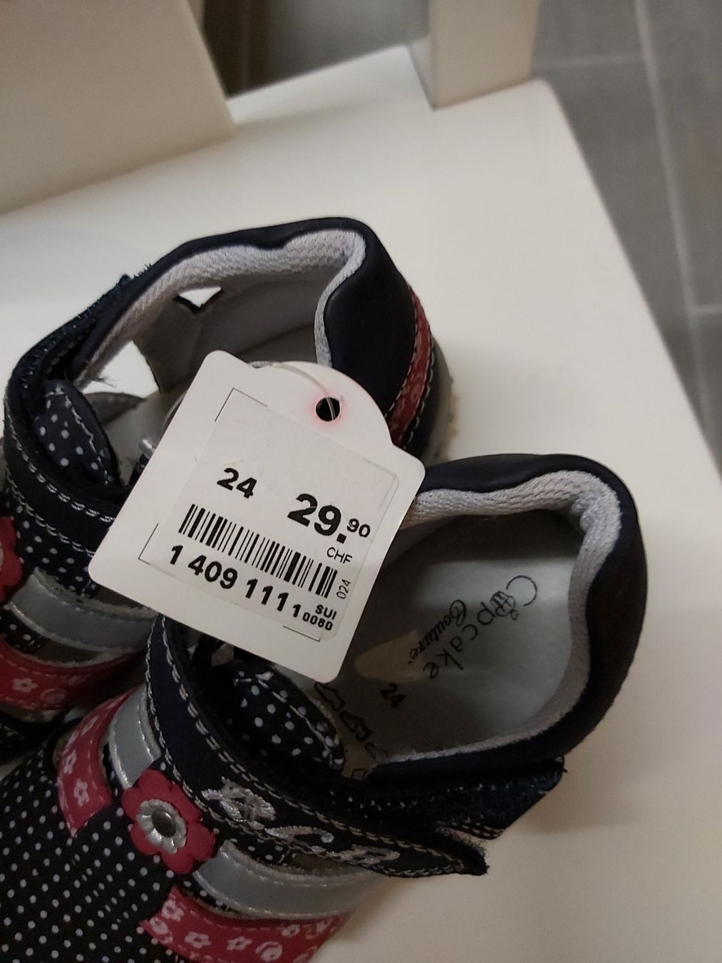 Schuhe für Mädchen: Sandalen - Gr. 24 (NEU) – Neu (gemäss Beschreibung) aus Kirchleerau von hop82 3