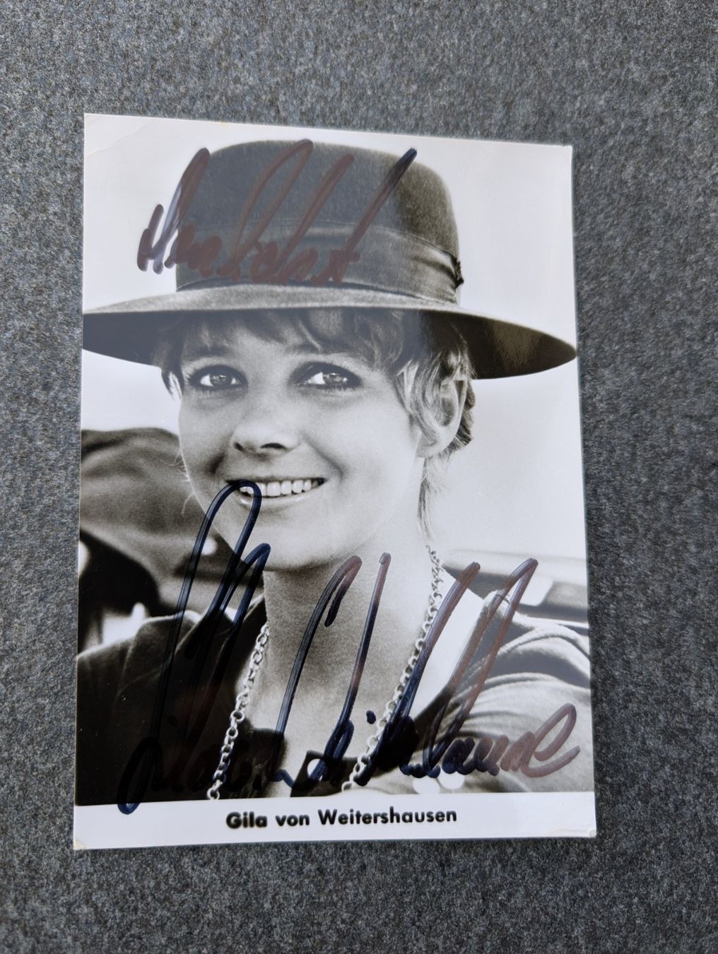 Autografi: Gila von Weitershausen, handsigniert – Usato da Buchs ZH venduto da Fussballfredi