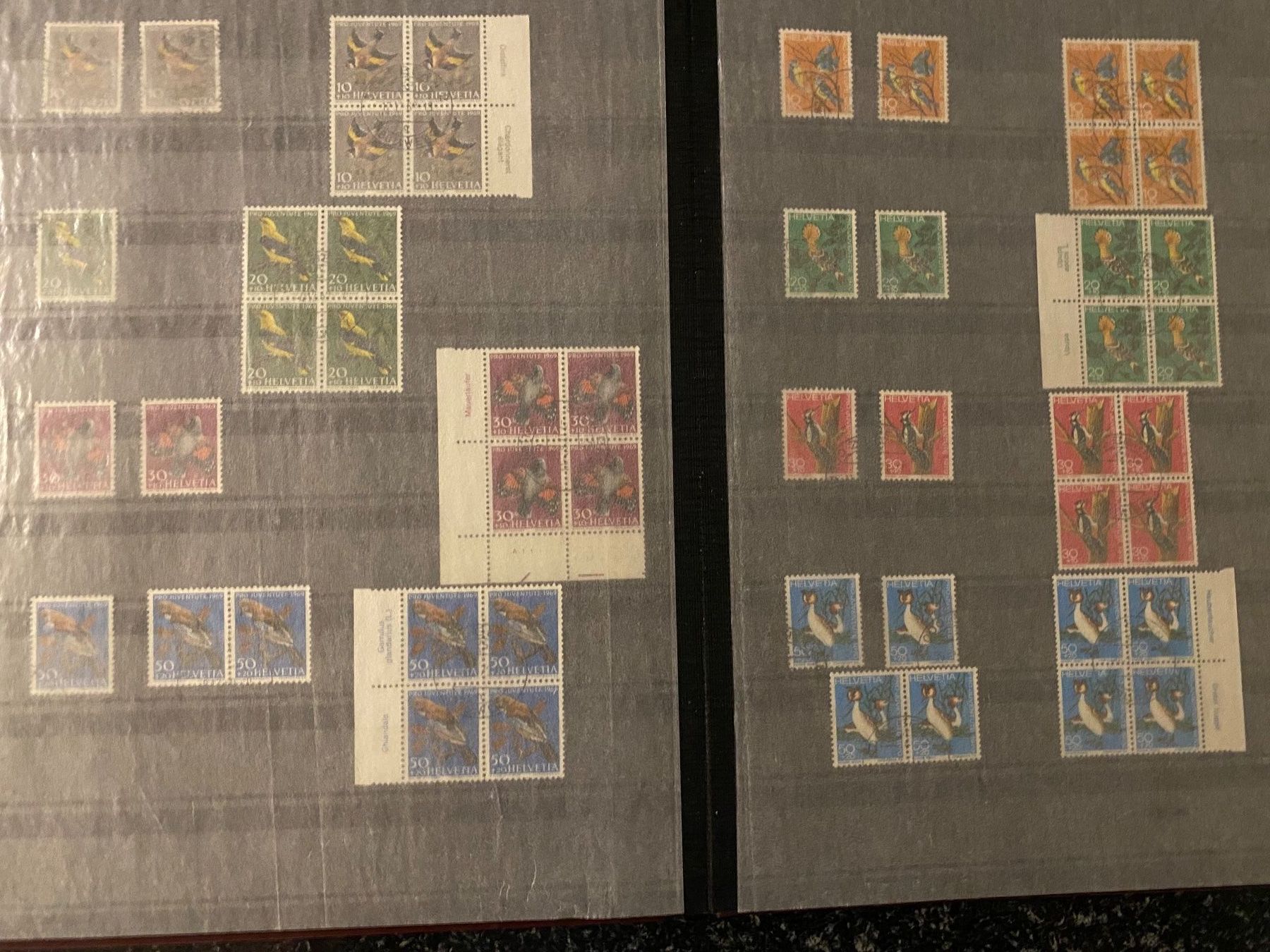 Alben: Briefmarkenalbum - Schweizer Sammlung Pro Juventute – Gebraucht aus Bätterkinden von Albera 5