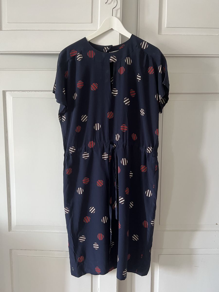 Celine Vestiti: Celine Paris Kleid 100% Seide Vintage – Usato da Zürich venduto da bonnuit 1