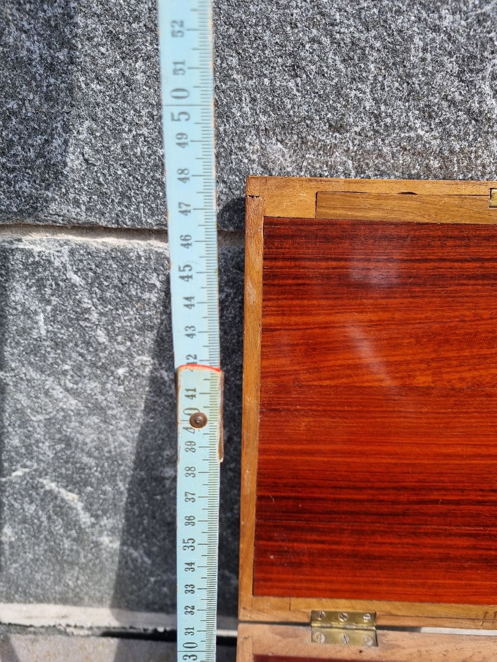 Barattoli: Alt storage box holz nussbaum 1900 – Usato da Ostermundigen venduto da vintage60 1