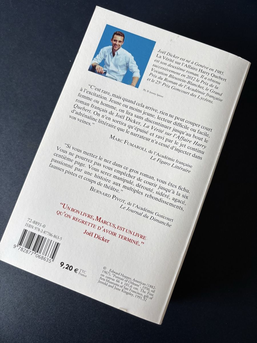 Bücher: Livre Joël Dicker – Neu und originalverpackt aus Conthey von deb_29ww 1