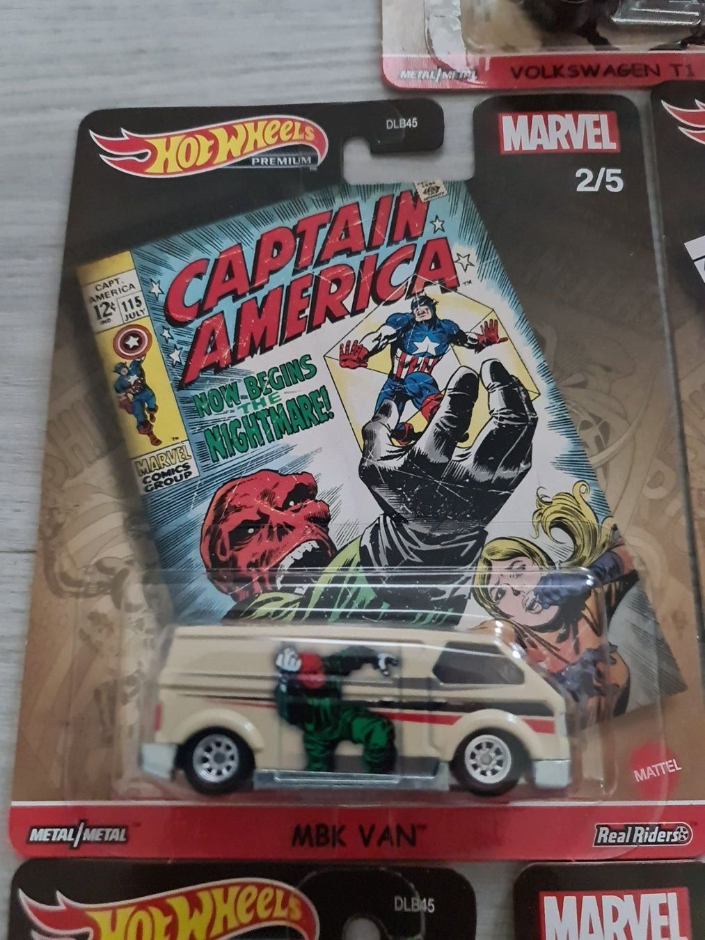 Hot Wheels Modellini d'auto: komplettes Set Hot Wheels Premium Marvel 2021 – Nuovo e nell'imballaggio originale da Adlikon venduto da Mmartin0 2
