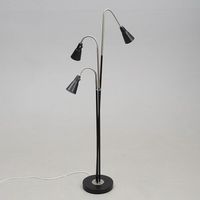 Standleuchte mit 3er-Spot, schwarz, IKEA KVART
