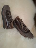 PORTOAKTION!Candice Cooper Sneakers Leder Gr.38, Farbe Taupe