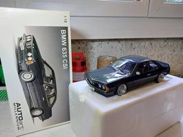 Verkauf-BMW 635 Csi-mit BBS-Umbau-Auto Art Millenium in 1:18