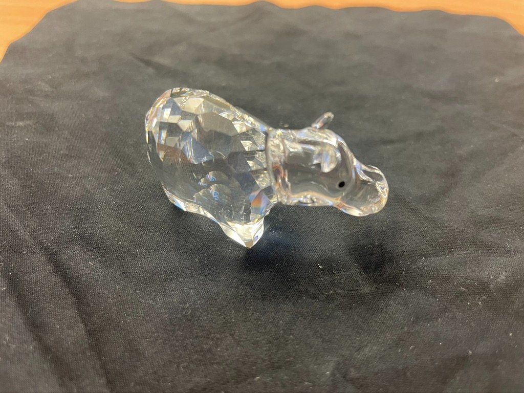 Swarovski Statuette: Swarovski Nilpferd – Usato da Dübendorf venduto da Boomerang64 3