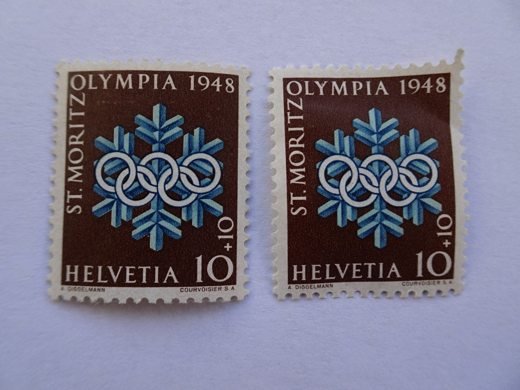 Tous les timbres: 1948**und normal gestempelt – D'occasion à Aadorf par Chnorli-Furz 2