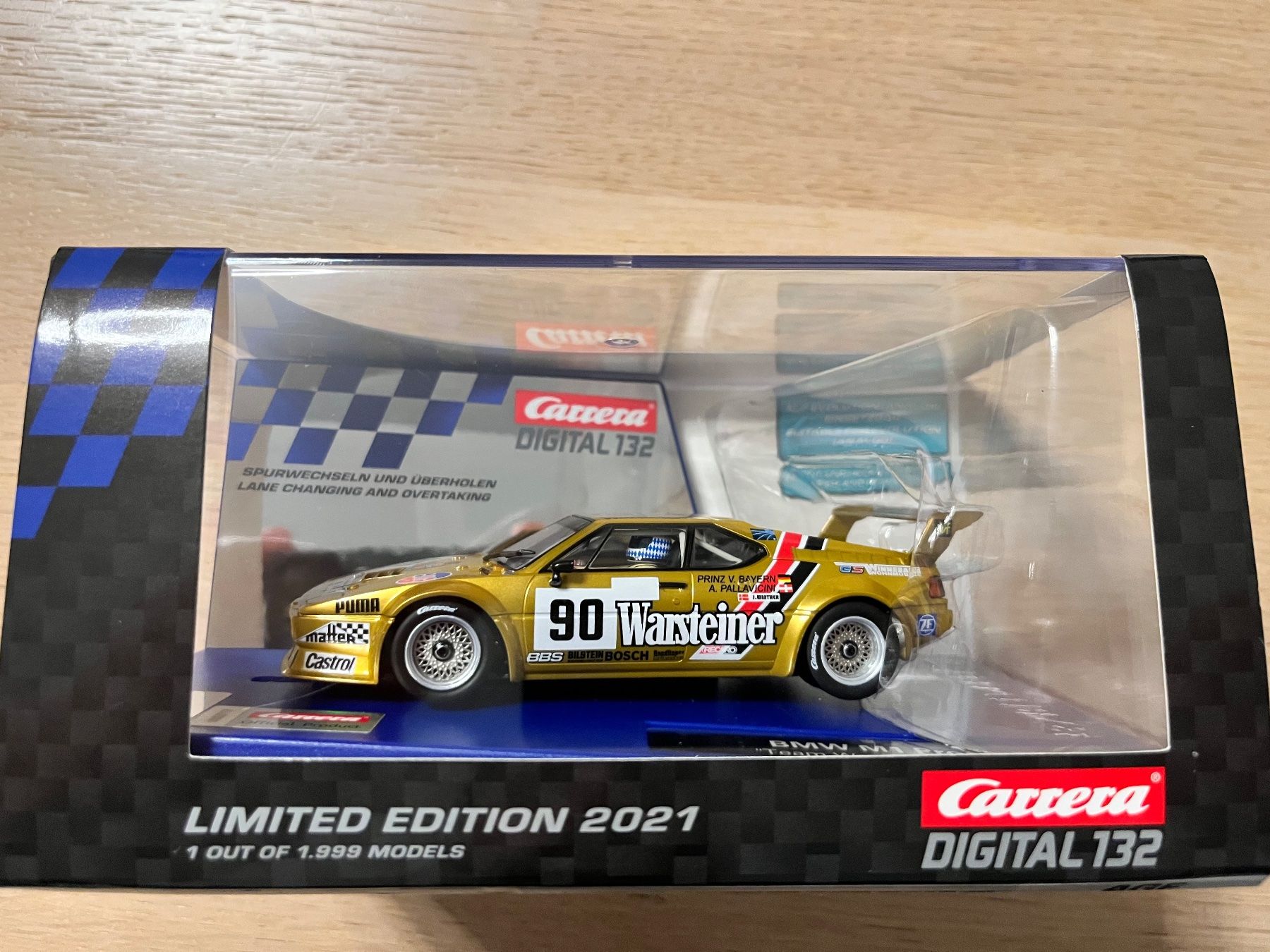 Carrera Piste: Carrera Digital 132 BMW M1 – Nuovo e nell'imballaggio originale da Hunzenschwil venduto da Dudi55
