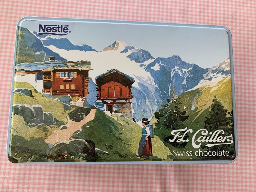 Vintage Nestler Caillers Swiss Chocolate Dose (Gebraucht) in für CHF 15 ...