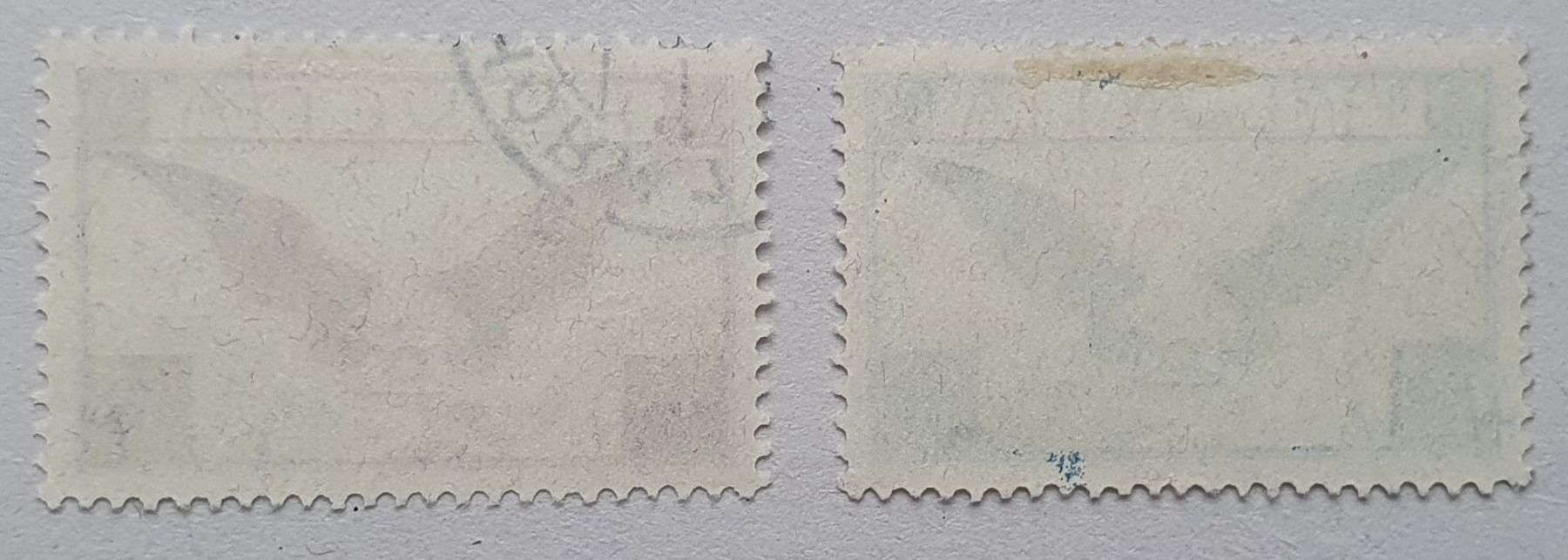 Alle Briefmarken: F14 + F15 Flugpost Kat. 205.- – Gebraucht aus Balgach von SIMEON27 3