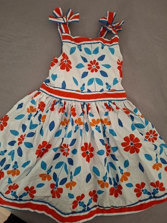 Jacadi Sommerkleid Blumenmuster Grösse 110cm sehr guter Zust