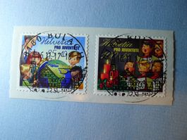 2017 Pro Juventute Schulzeit J420-421 ET Vollstempel