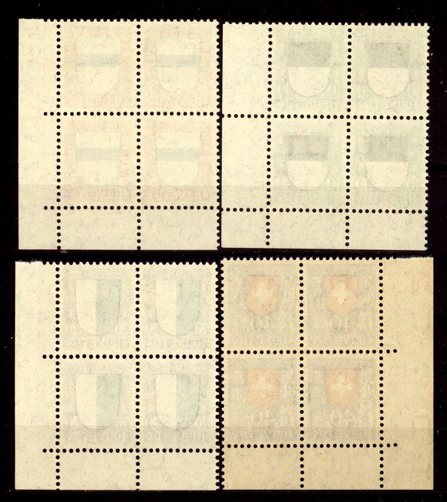 Tutti i francobolli: 1922, Pro Juventute, Viererblöcke ** – Usato da Willisau venduto da Vollstempel 1