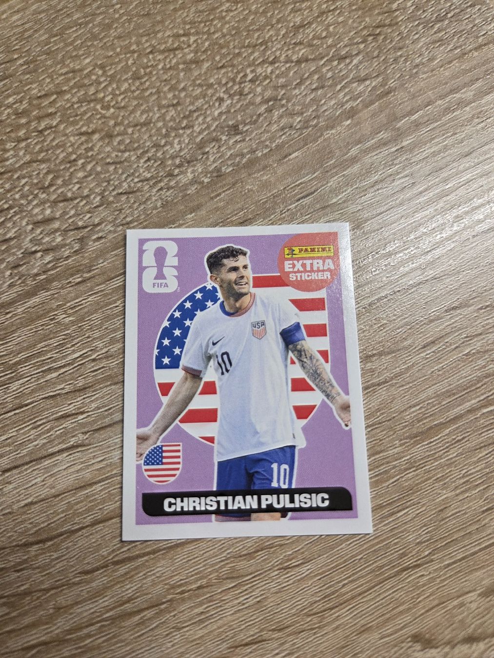 Panini Carte collezionabili: Panini wm 2026 Christian Pulisic Extra Sticker – Nuovo (secondo la descrizione) da Zürich venduto da eymen20