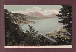 Interlaken - Blick vom grossen RUGEN auf Thunersee