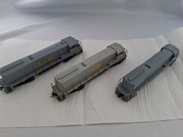 3 US Loks, mit Dummy