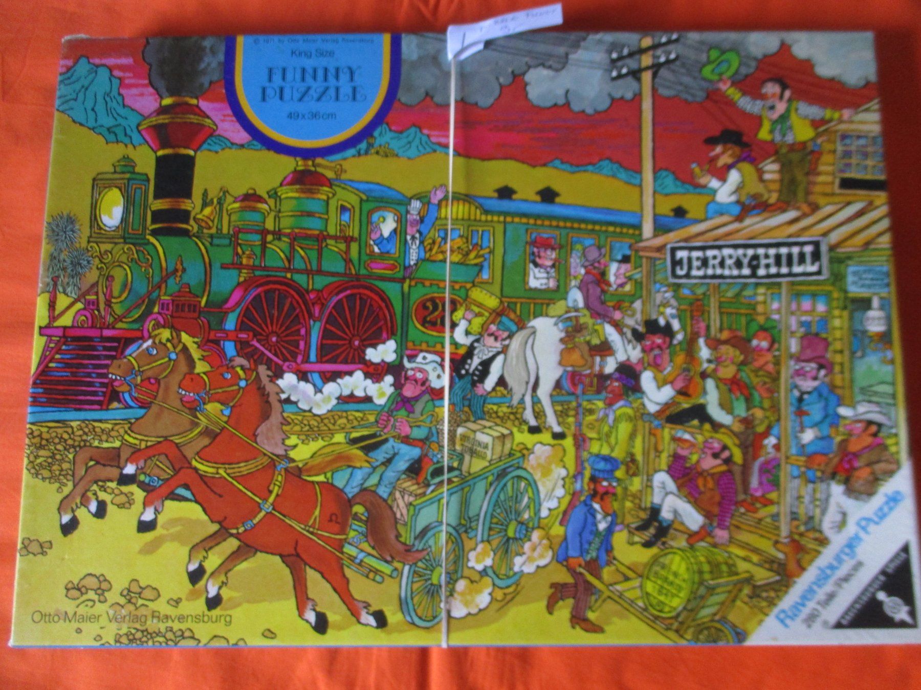 Ravensburger Puzzle: Ravensburger Funny Puzzle, Jerry Hill – Usato da Birsfelden venduto da alles-muss-raus