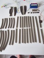 märklin mini-club 52 teiliges Lot m Gleisen, Weichen+Zubehör