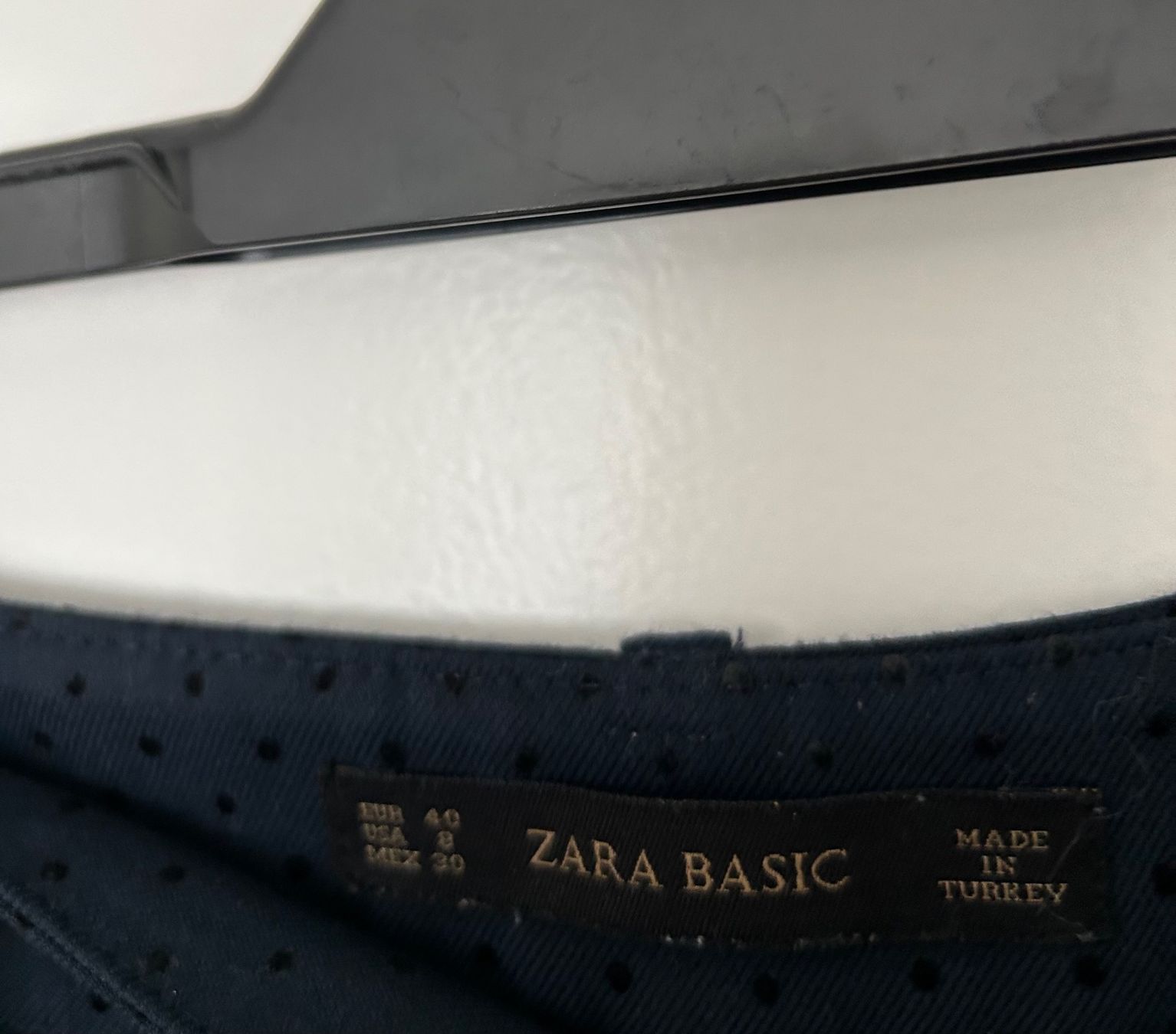 Zara Pantaloni: Zara Basic Hose, Dunkelblau, Gr. 40, Top Zustand! – Usato da Horn venduto da Resvi 2
