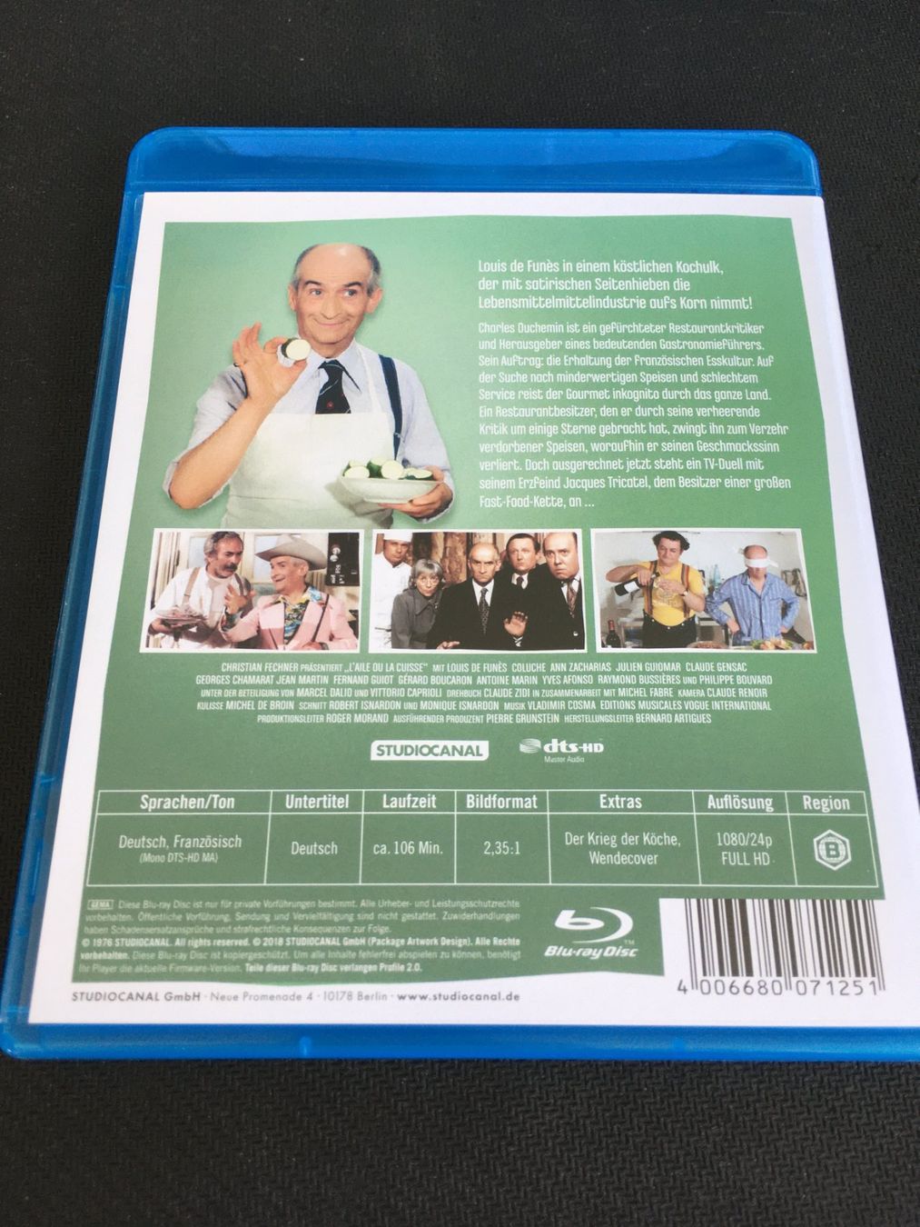 Tous les DVDs: Louis de Funès - Brust oder Keule [Blu-ray] – D'occasion à St.Gallen par MedienJoe 1