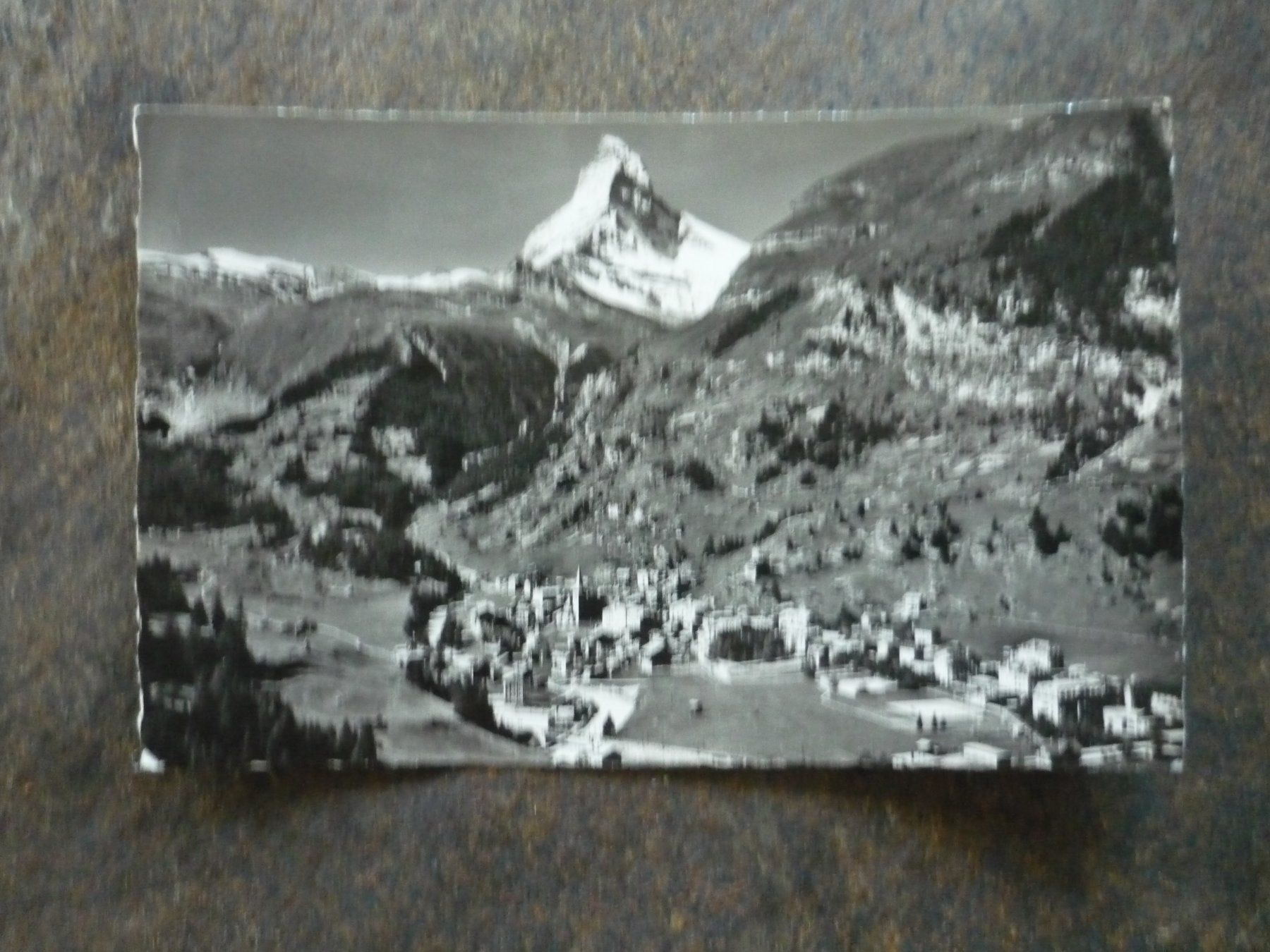 Ansichtskarten: Alte Ansichtskarte Zermatt mit Matterhorn 1. Aug. 43 – Gebraucht aus Langnau i. E. von Laendu7000