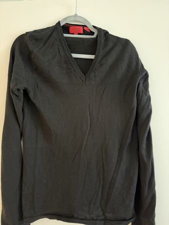 Hugo Boss Pulli Gr M für Herren in schwarz 