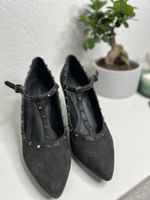 Bugatti Damen-Pumps, grau, Gr. 41, wenig getragen, Top!