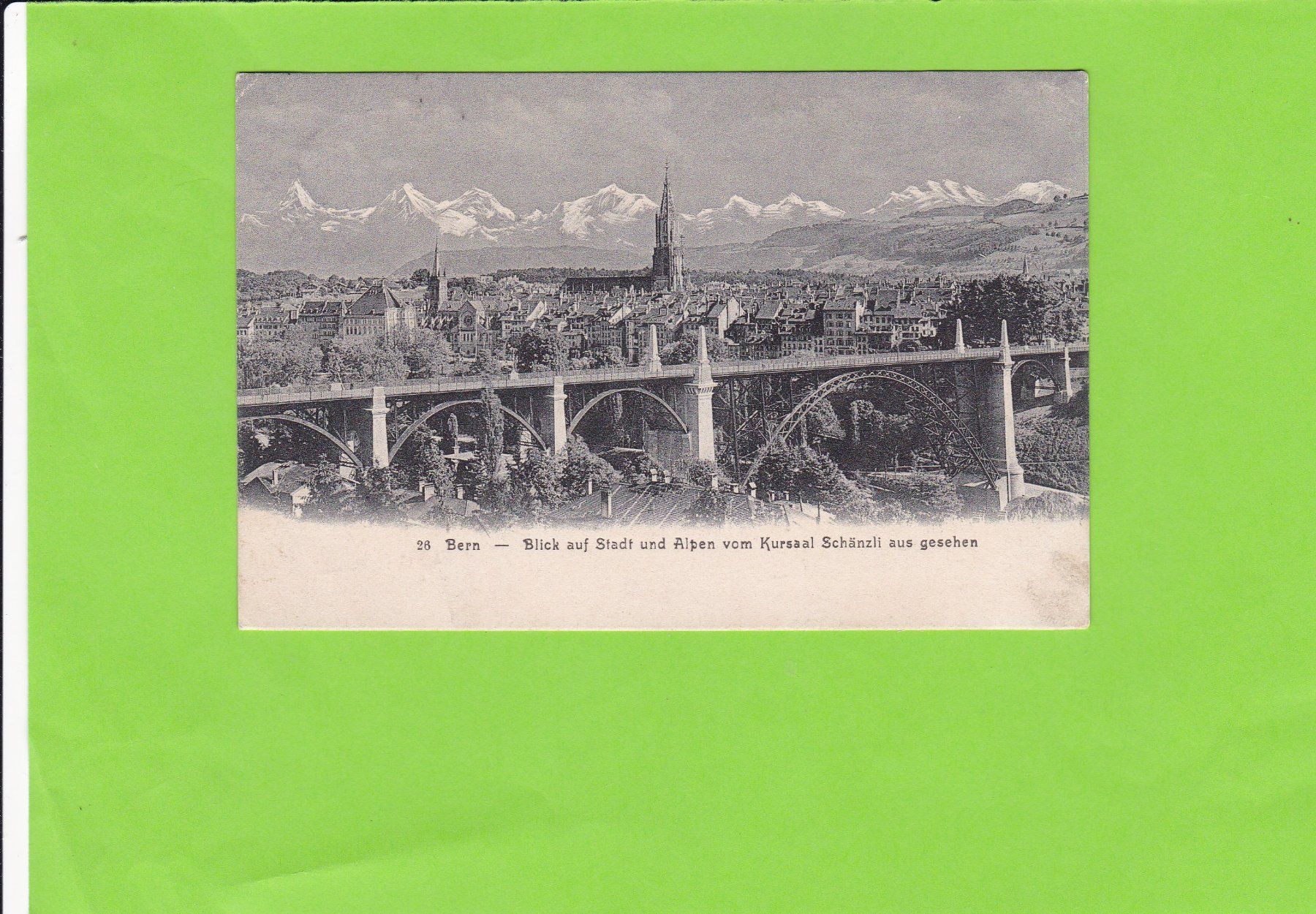 Cartoline postali: Bern-Blick auf die Stadt – Usato da St. Peterzell venduto da neckertal