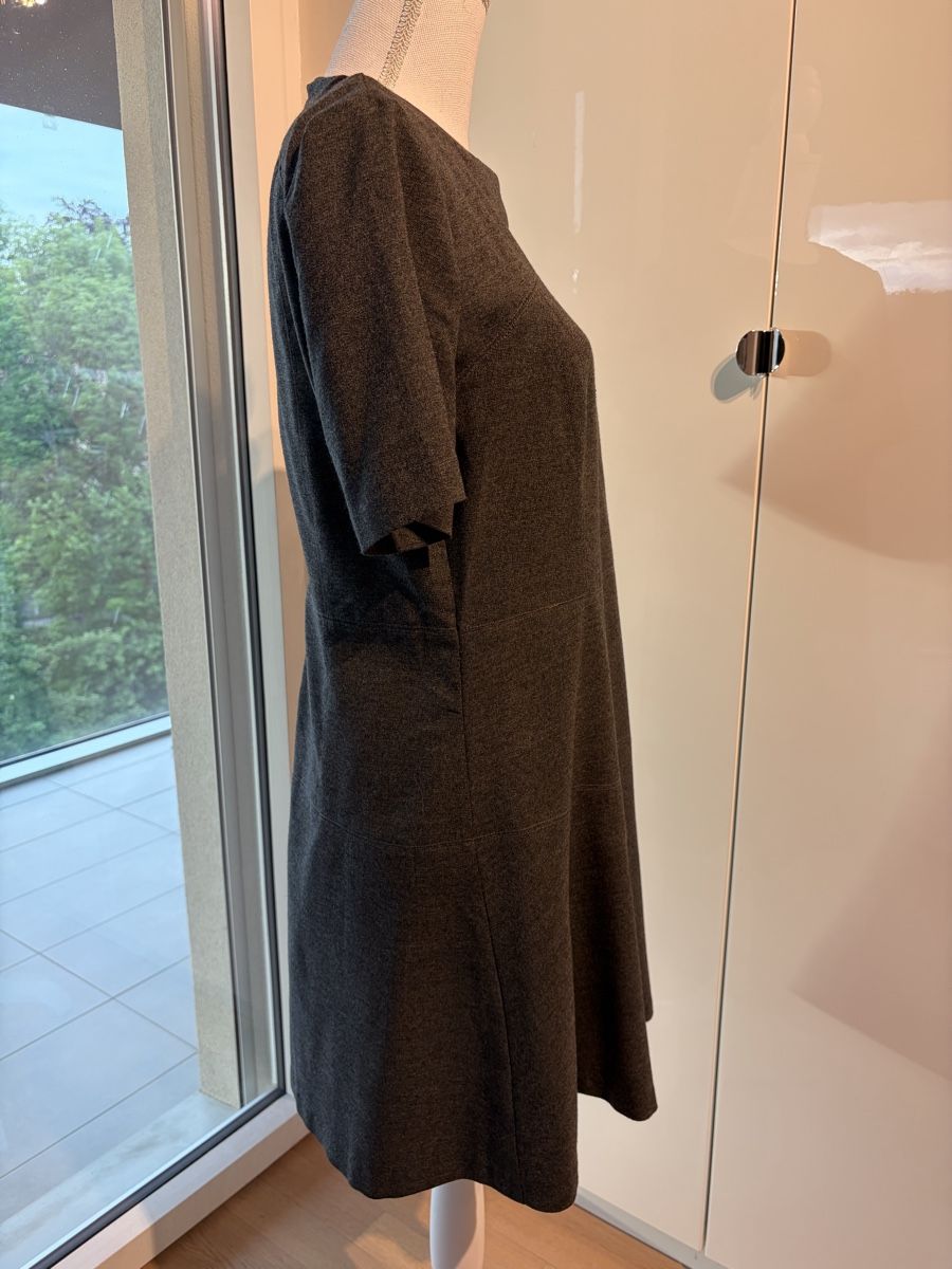 Mango Vestiti: Mango Grey Summer Dress, Size L, Flared – Usato da Nyon venduto da Deb_D39 3