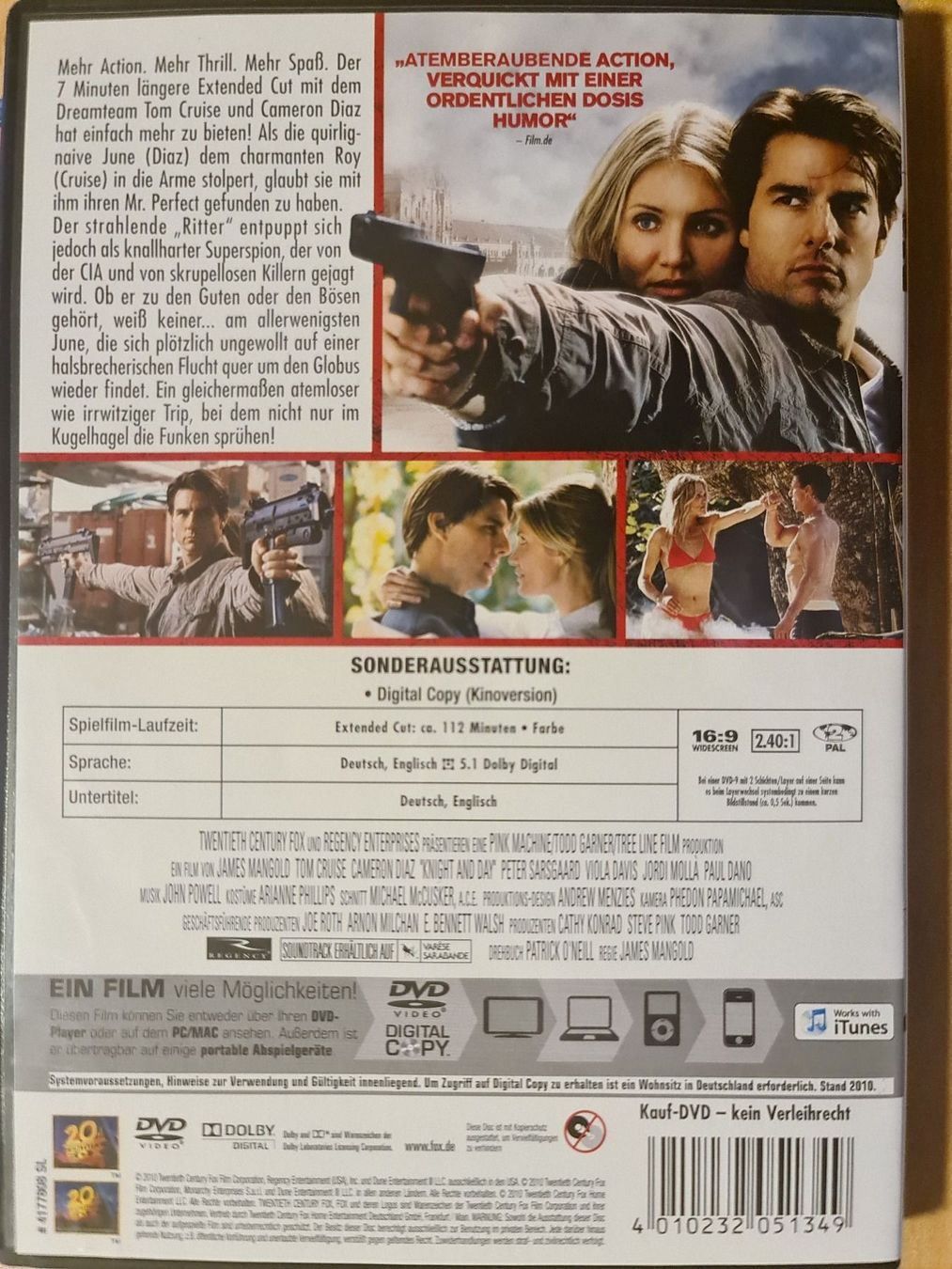 Tutti i DVDs: Knight and Day DVD – Usato da Dintikon venduto da Vexi 1