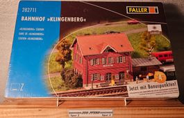 Spur Z mini-club Faller 282711: Bahnhof Klingenberg, selten!