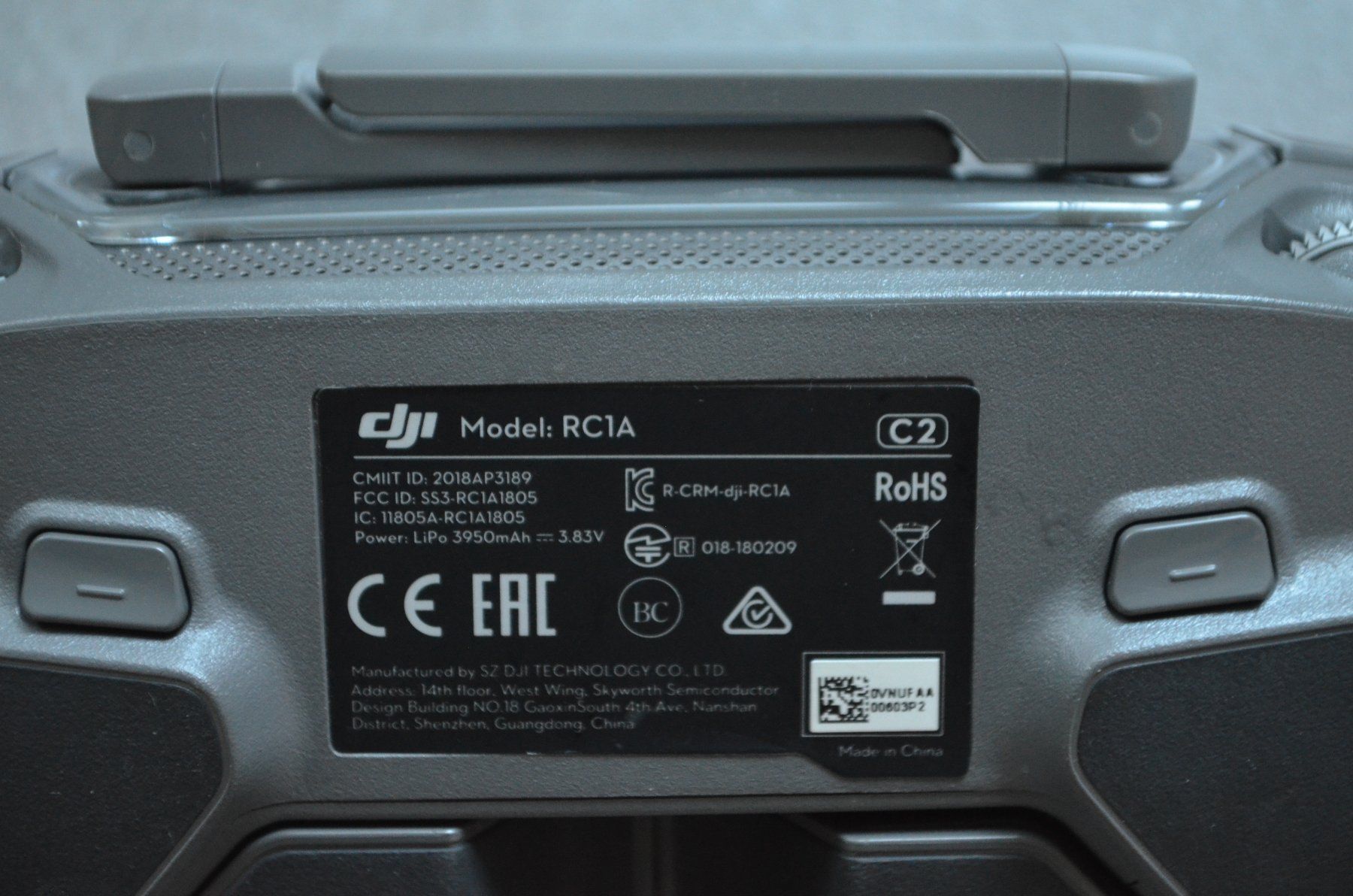 DJI Fernbedienungen: DJI RC1A Mavic Fernbedienung / télécommande – Gebraucht aus Collonges von arashee 3